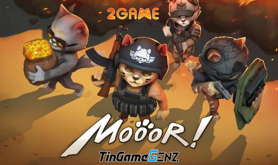 Mooor – Game bắn súng thú vị với những chú mèo dễ thương