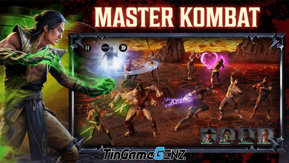 Mortal Kombat Onslaught đã có truy cập sớm trên Android và iOS.