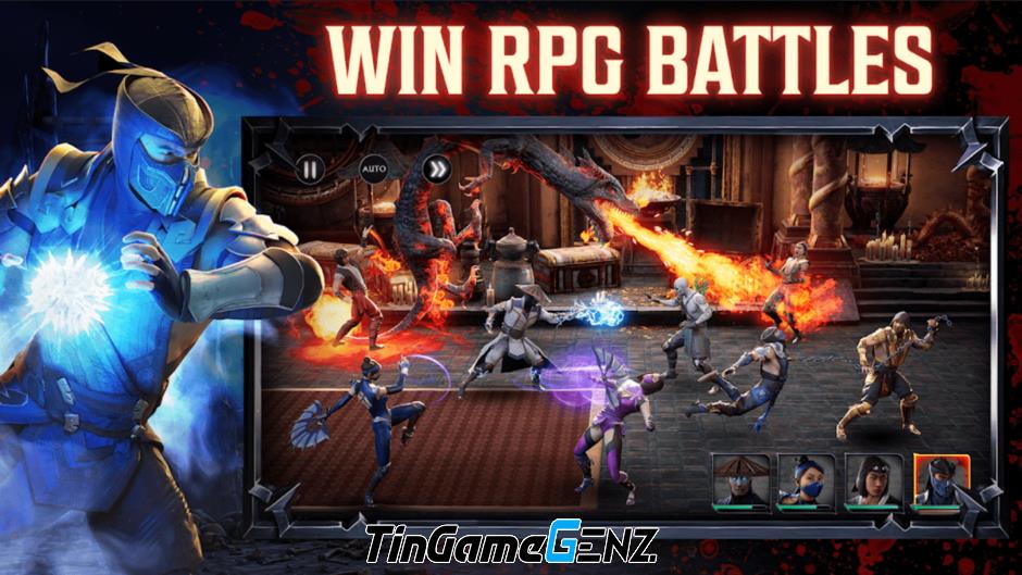 Mortal Kombat Onslaught đã có truy cập sớm trên Android và iOS.