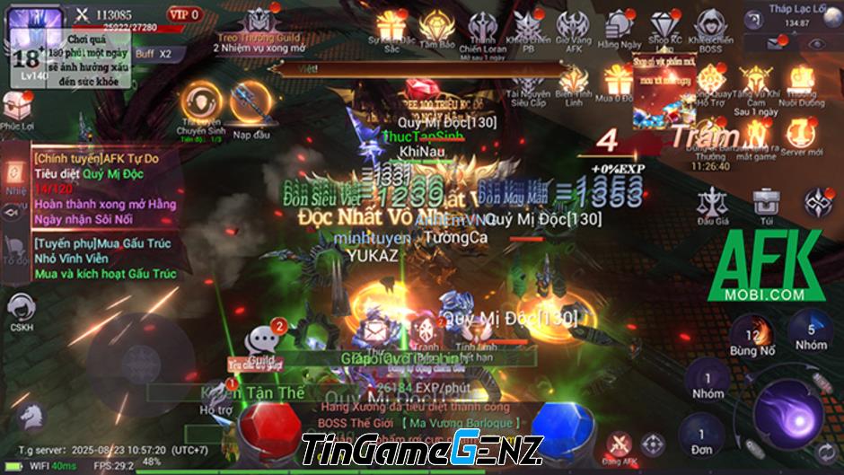 MU: Hồng Hoả Đao - Trải Nghiệm MU Online Đột Phá Trên Thiết Bị Di Động!