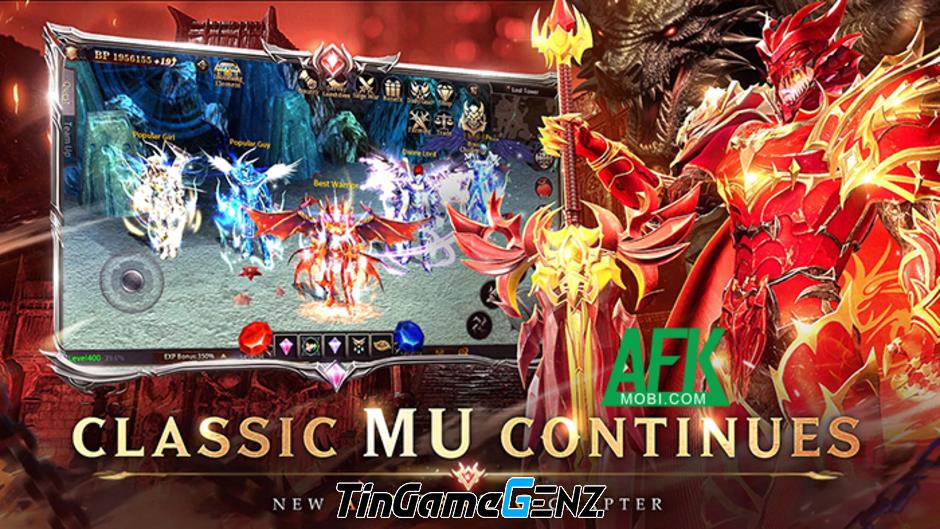 MU Monarch SEA: Lục địa MU Online gốc trên di động