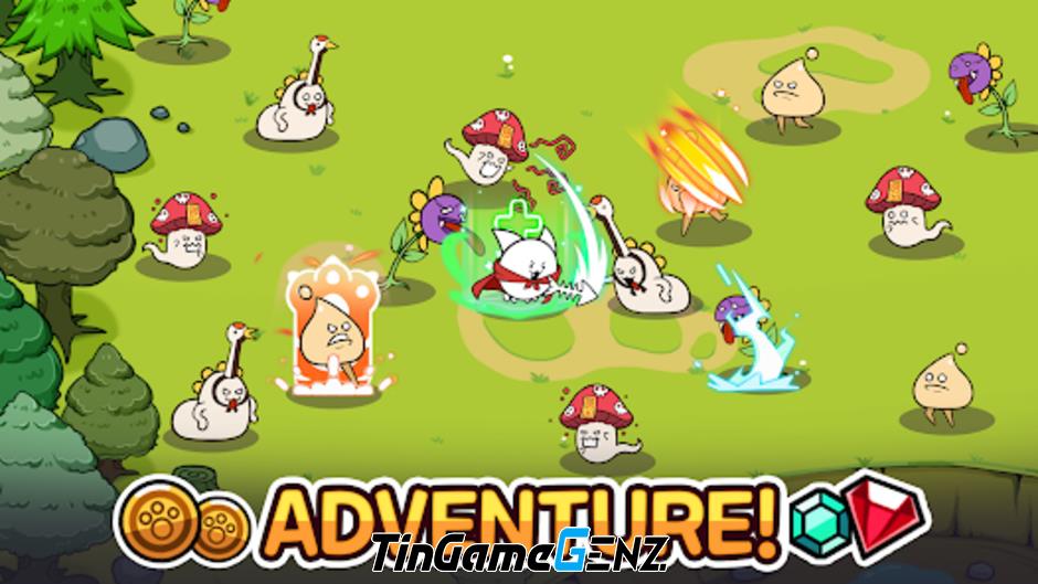 My Hero Kitty - Game RPG nhàn rỗi đã mở Đăng ký trước trên Google Play Store