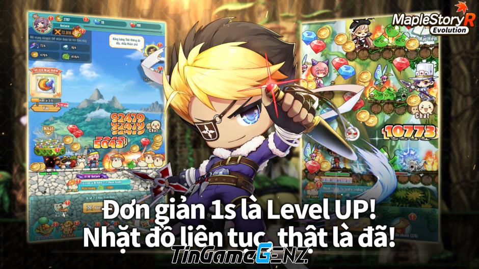 Nấm Lùn Phiêu Lưu Ký trở lại Việt Nam với Maple Story R: Evolution