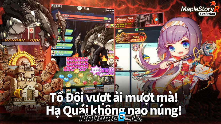 Nấm Lùn Phiêu Lưu Ký trở lại Việt Nam với Maple Story R: Evolution