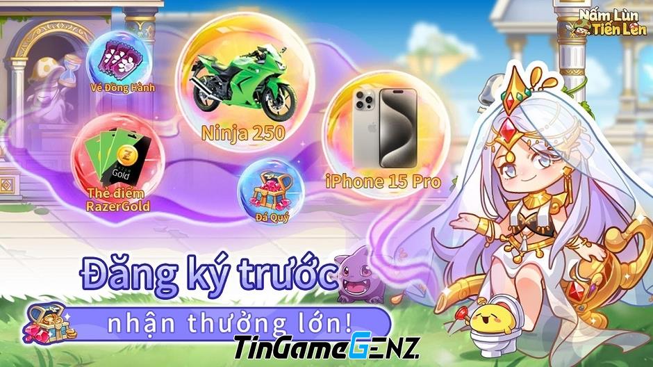 Nấm Lùn Tiến Lên – Mercedes Benz C200 đang chờ đón bạn tại game RPG siêu hot ra mắt ngày 8/3