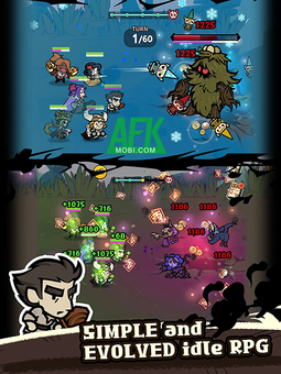 Nâng cấp nhân vật hiệp sĩ trong game Fallen Knights: Idle RPG