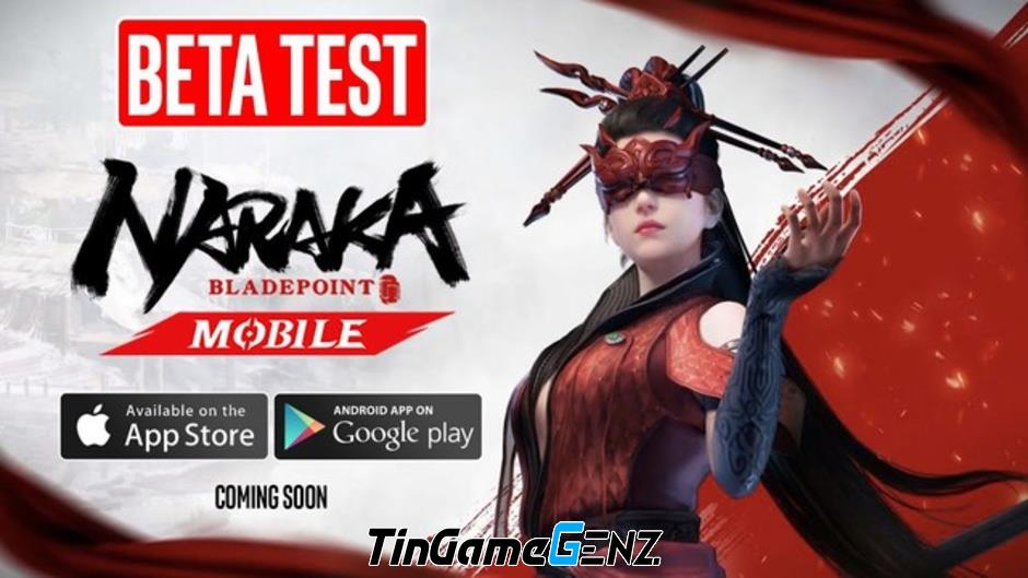 Naraka: Bladepoint Mobile công bố phiên bản Beta và hình ảnh mới nhất