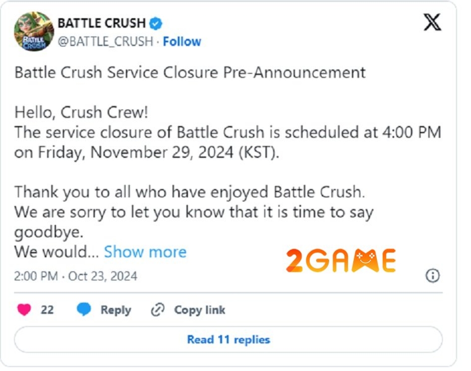 NCSOFT Chính Thức Ngừng Phát Triển BATTLE CRUSH, Project M và Hai Tựa Game Khác: Những Thông Tin Cần Biết!