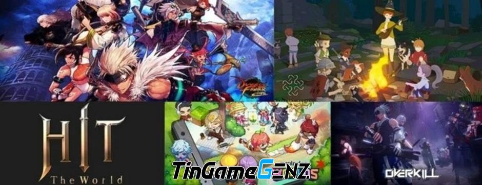 Nexon quay trở lại với 5 game mobile mới vào năm 2024