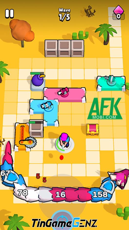 Ngăn Chặn Rắn Đầu Rồng Đáng Sợ: Chiến Lược Phòng Thủ Trong Game Dragon Snake Defence