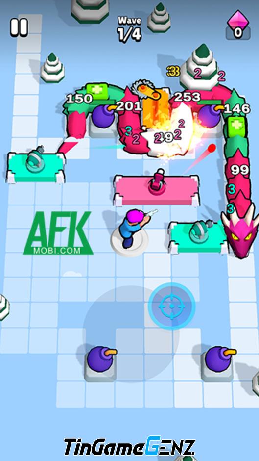 Ngăn Chặn Rắn Đầu Rồng Đáng Sợ: Chiến Lược Phòng Thủ Trong Game Dragon Snake Defence