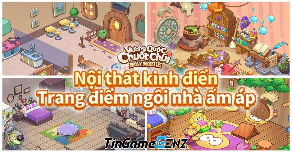 Ngày 7 tháng 9 đã chính thức ra mắt Vương Quốc Chuột Chũi - Mole’s World.