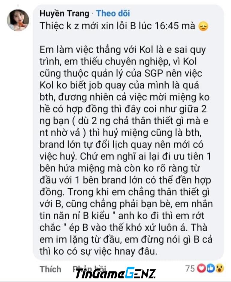 Nghi vấn nội bộ các bóng hồng ĐTDV lục đục giữa scandal của nữ MC Liên Quân.