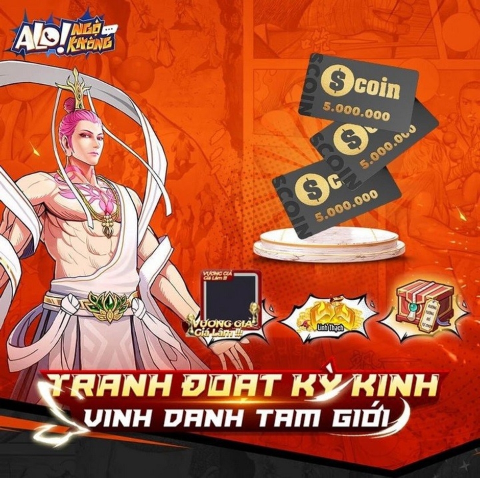 Ngộ Không - Game SLG màn hình dọc chính thức ra mắt, tặng 100 lượt gacha miễn phí cho fan hâm mộ Tây Hành Kỷ.