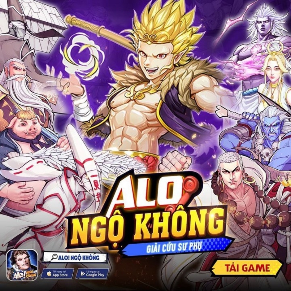 Ngộ Không - Game SLG màn hình dọc chính thức ra mắt, tặng 100 lượt gacha miễn phí cho fan hâm mộ Tây Hành Kỷ.