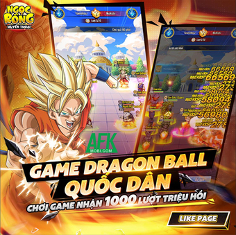 Ngọc Rồng Huyền Thoại: Game mobile Dragon Ball mới ra mắt tại Việt Nam