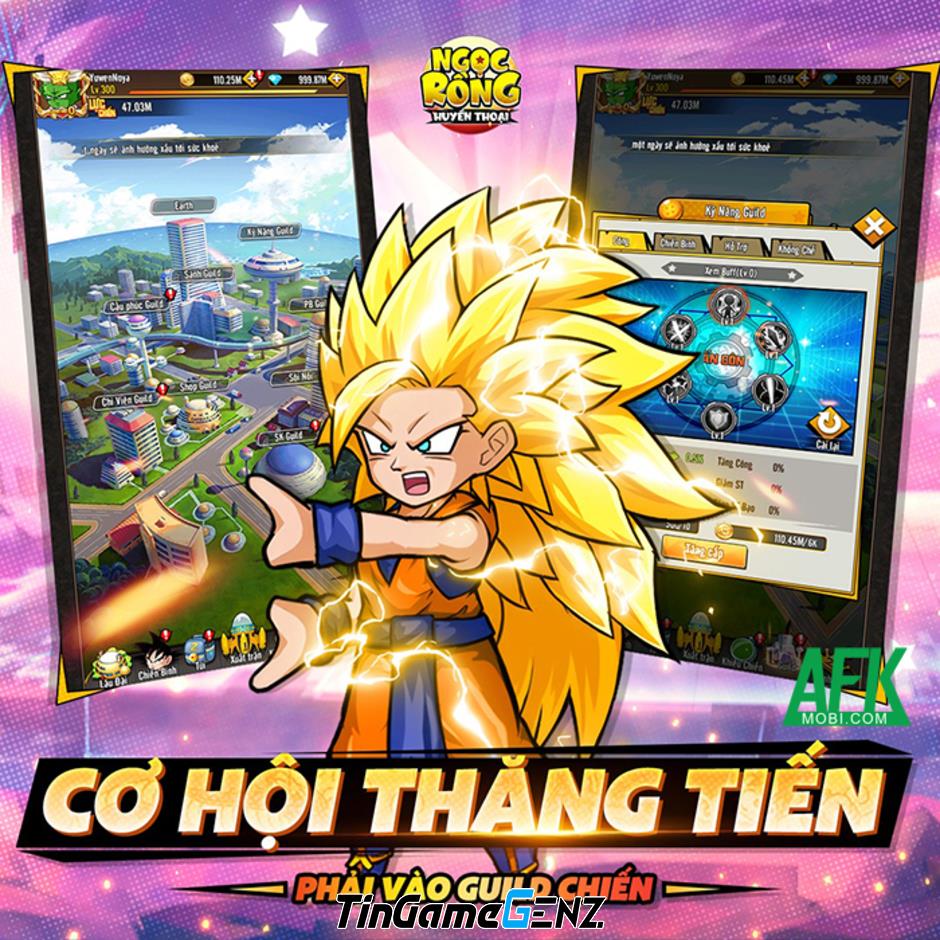 Ngọc Rồng Huyền Thoại: Game mobile Dragon Ball mới ra mắt tại Việt Nam