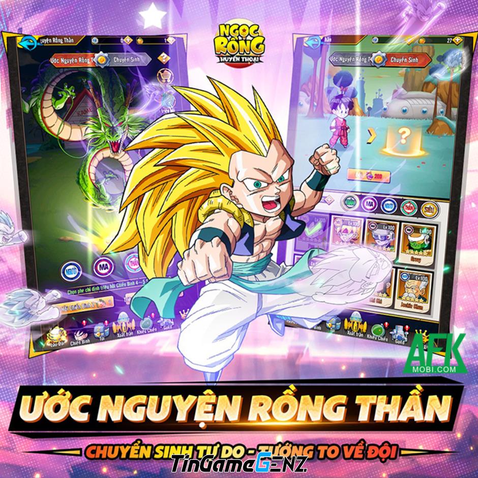 Ngọc Rồng Huyền Thoại: Game mobile Dragon Ball mới ra mắt tại Việt Nam