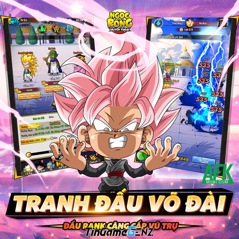 Ngọc Rồng Huyền Thoại: Game mobile Dragon Ball mới ra mắt tại Việt Nam