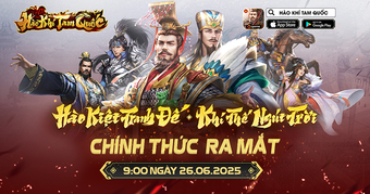 "Nhận ngay iPhone 16 Pro Max khi đứng Top BXH Vinh Danh trong game mobile Hào Khí Tam Quốc!"
