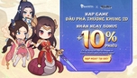 "Nhận Ngay Ưu Đãi 10% Khi Nạp Game Đấu Phá Thương Khung Qua Playee!"