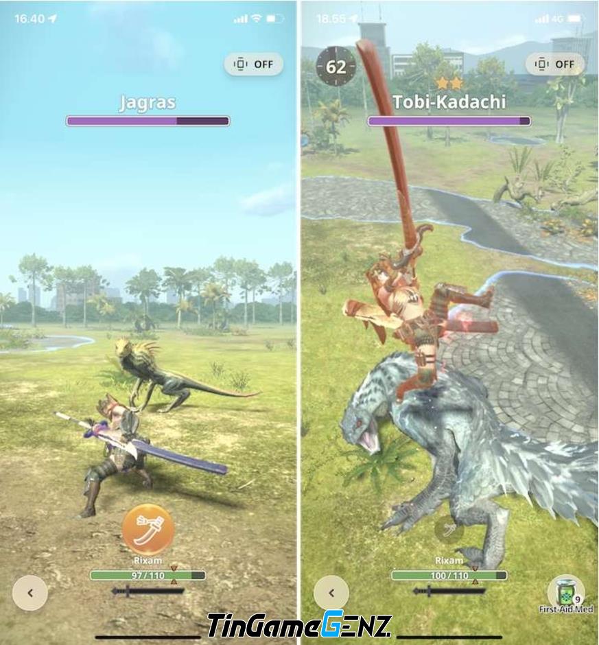 Niantic tiếp tục làm tốt với trò chơi Monster Hunter Now