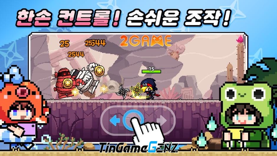 Ninja Mission – Trở thành ninja vĩ đại nhất bằng cách tiêu diệt quái vật.