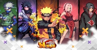 "Ninja Pixel Strike: Game Mobile Đầy Hấp Dẫn Lấy Cảm Hứng Từ Anime Naruto Kinh Điển"