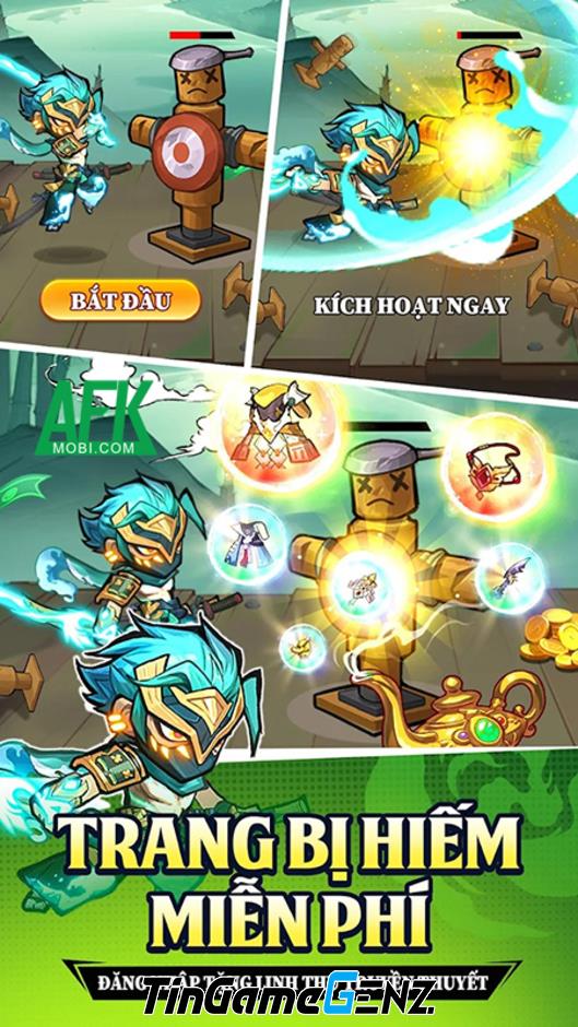 Ninja Tiến Lên: Game nhập vai đơn giản đã có mặt tại Việt Nam