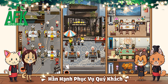 NPH GoodGame phát hành game mới Cats Restaurant – Nhà Hàng Thú Cưng tại Việt Nam