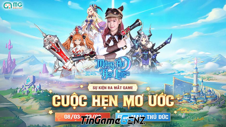 NPH MGOL mở cửa game nhập vai Mộng Ảo Đại Lục M