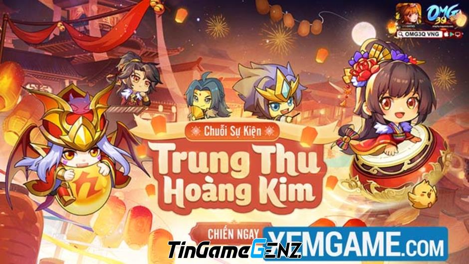 OMG 3Q - VNG ra mắt phiên bản Tây Vực Tiên Thú đón Trung Thu Hoàng Kim