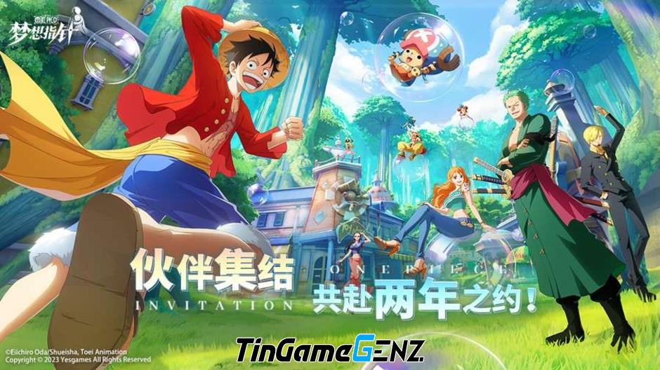 One Piece Dream Pointer - Game chuyển thể đã có giấy phép, thử nghiệm vào tháng 12/2023