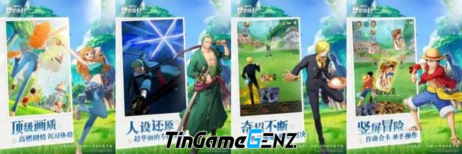 One Piece: Dream Pointer - Game đánh theo lượt Đảo Hải Tặc sẽ ra mắt vào ngày 01/04