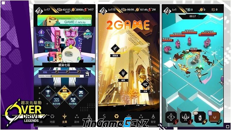 Overdrive Legends: Game roguelike đỉnh cao sẽ ra mắt trên di động