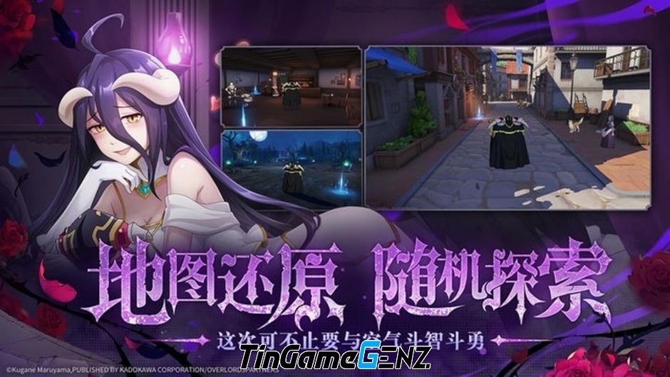 Overlord: Vua Nazarick - Game chiến thuật RPG cho Android và IOS