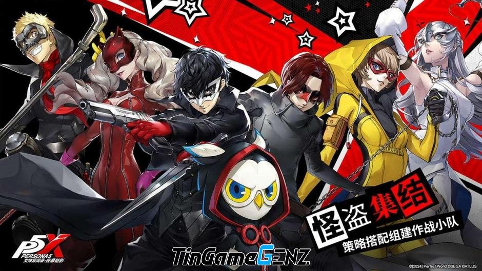 Persona 5X Phantom of the Night: Trò chơi ngoại truyện chính thức ra mắt!