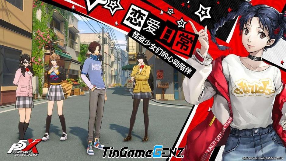 Persona 5X Phantom of the Night: Trò chơi ngoại truyện chính thức ra mắt!