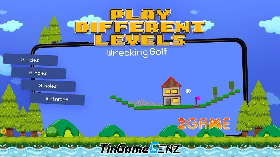 Phá hủy đồ đạc với Wrecking Golf