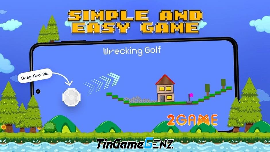 Phá hủy đồ đạc với Wrecking Golf