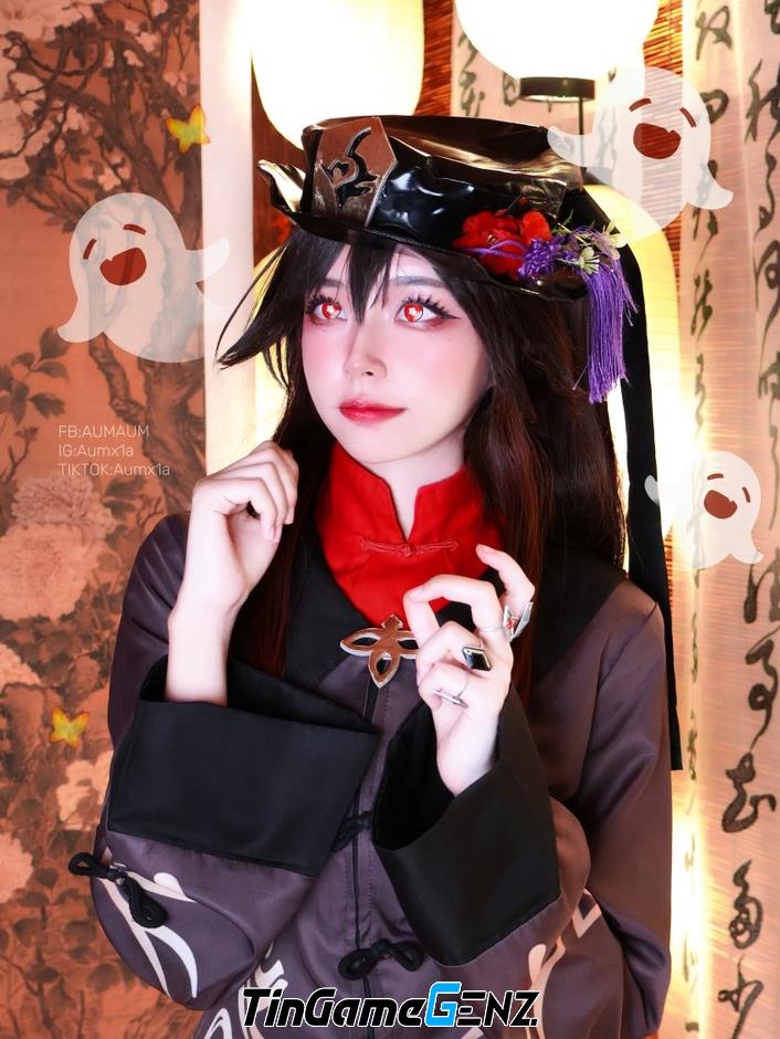 Phiên bản Cosplay Hu Tao trong Genshin Impact: Hấp dẫn đến tuyệt vời!