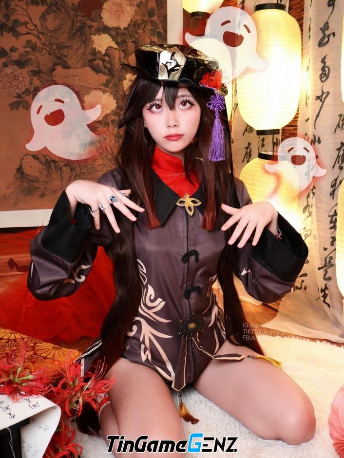 Phiên bản Cosplay Hu Tao trong Genshin Impact: Hấp dẫn đến tuyệt vời!