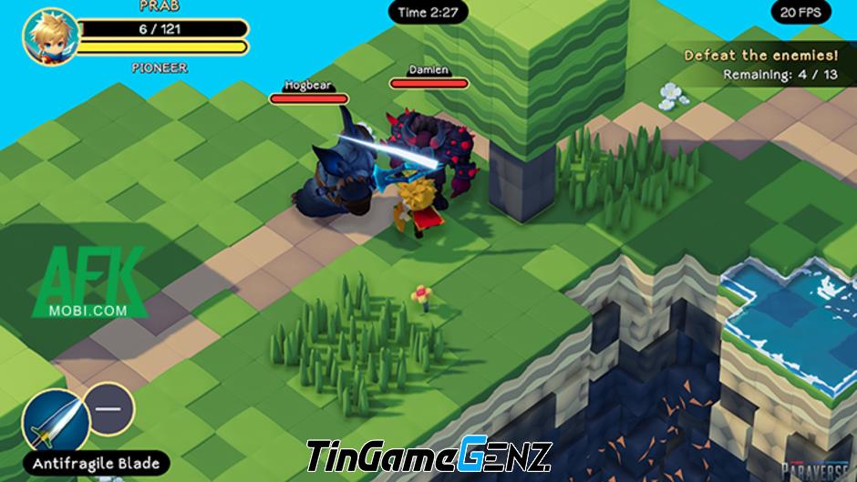 Phiêu lưu cùng anh hùng nhỏ trong Cube Hero Odyssey để tiêu diệt quái vật