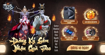 Phong Ma Đạo Sĩ: Game thủ đăng ký trước nhận 10.000$ quà tặng