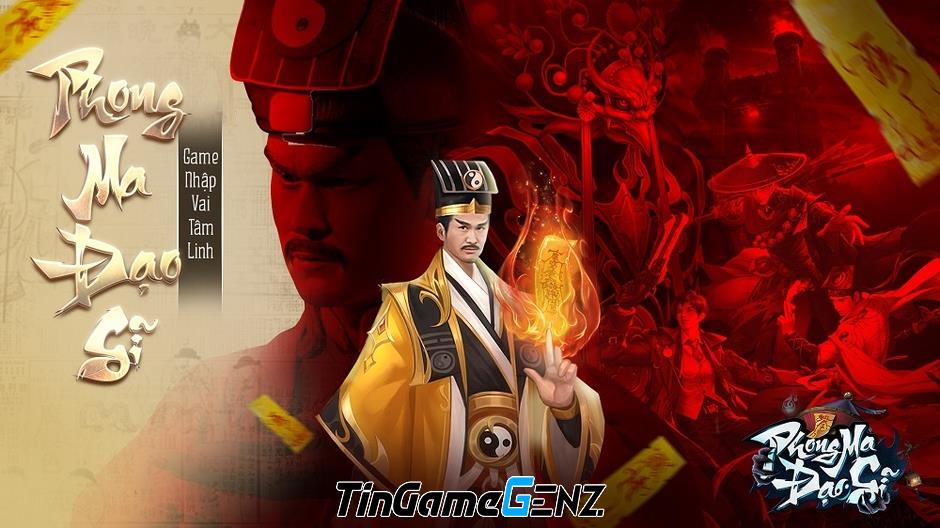 Phong Ma Đạo Sĩ: Game thủ đăng ký trước nhận 10.000$ quà tặng