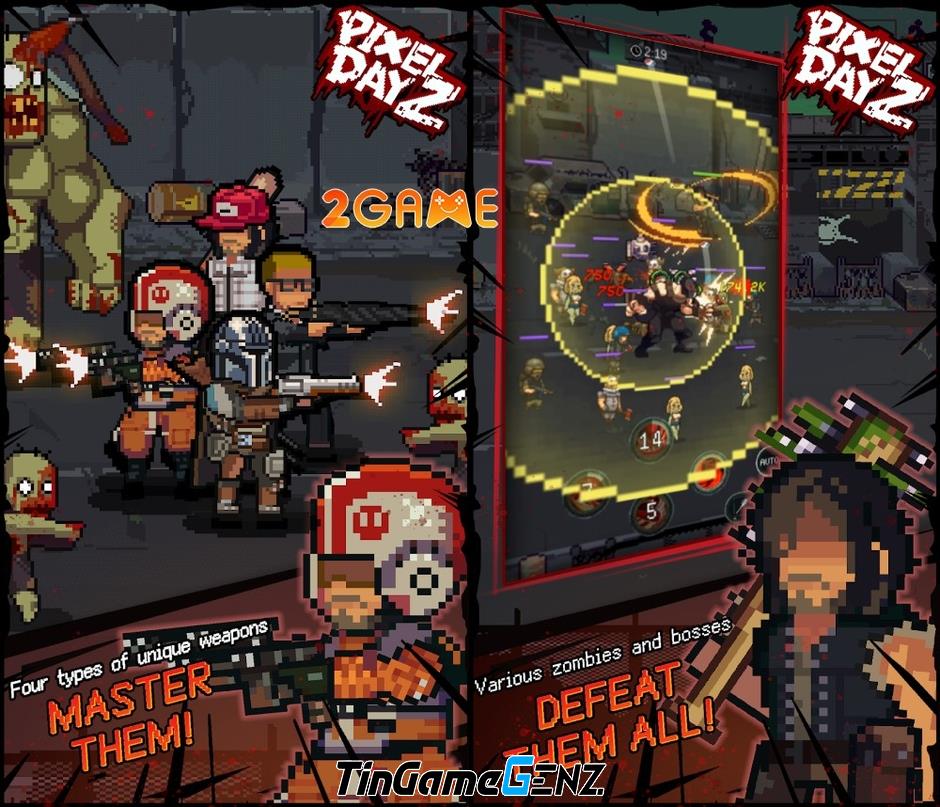 Pixel DayZ Idle RPG - Game nhập vai zombie đỉnh cao