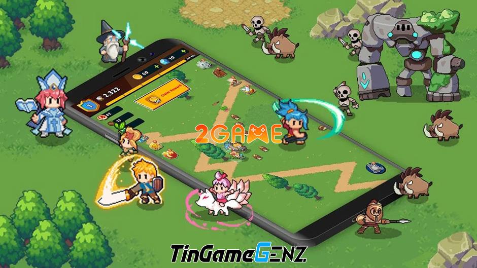 Pixel Guardian War: Game nhập vai màn hình dọc hấp dẫn game thủ