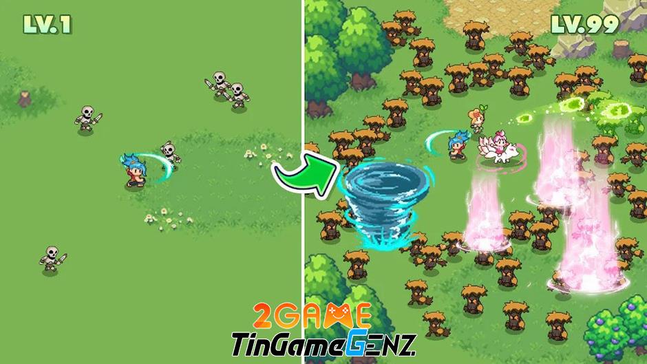 Pixel Guardian War: Game nhập vai màn hình dọc hấp dẫn game thủ