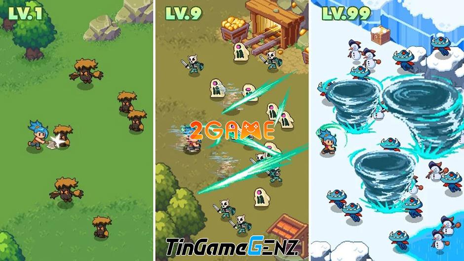 Pixel Guardian War: Game nhập vai màn hình dọc hấp dẫn game thủ