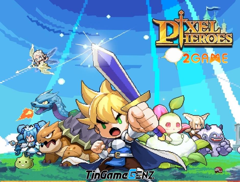 "Pixel Heroes: Emond Saga – Game pixel chuẩn bị ra mắt phiên bản cho khu vực SEA"